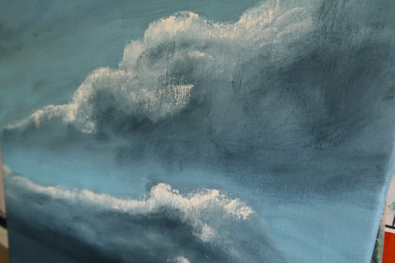 Stillness of the storm - Fields and Colors Series