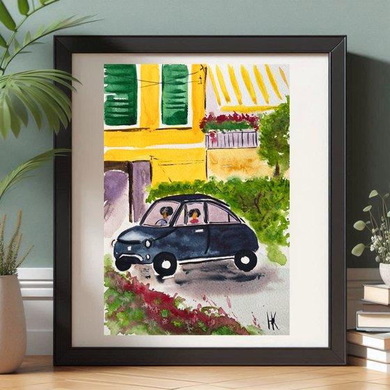 Car Italy adventures