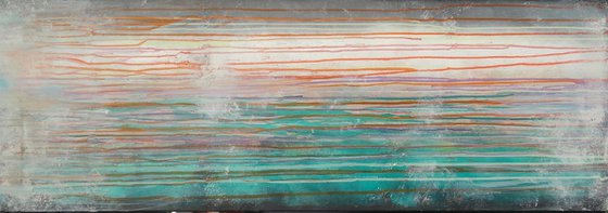 raw color stripes (150 x 50 cm)