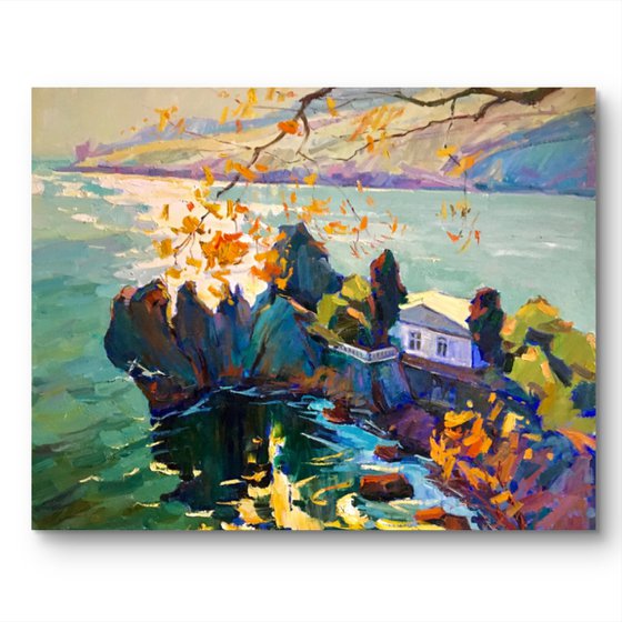 The sun is bright today