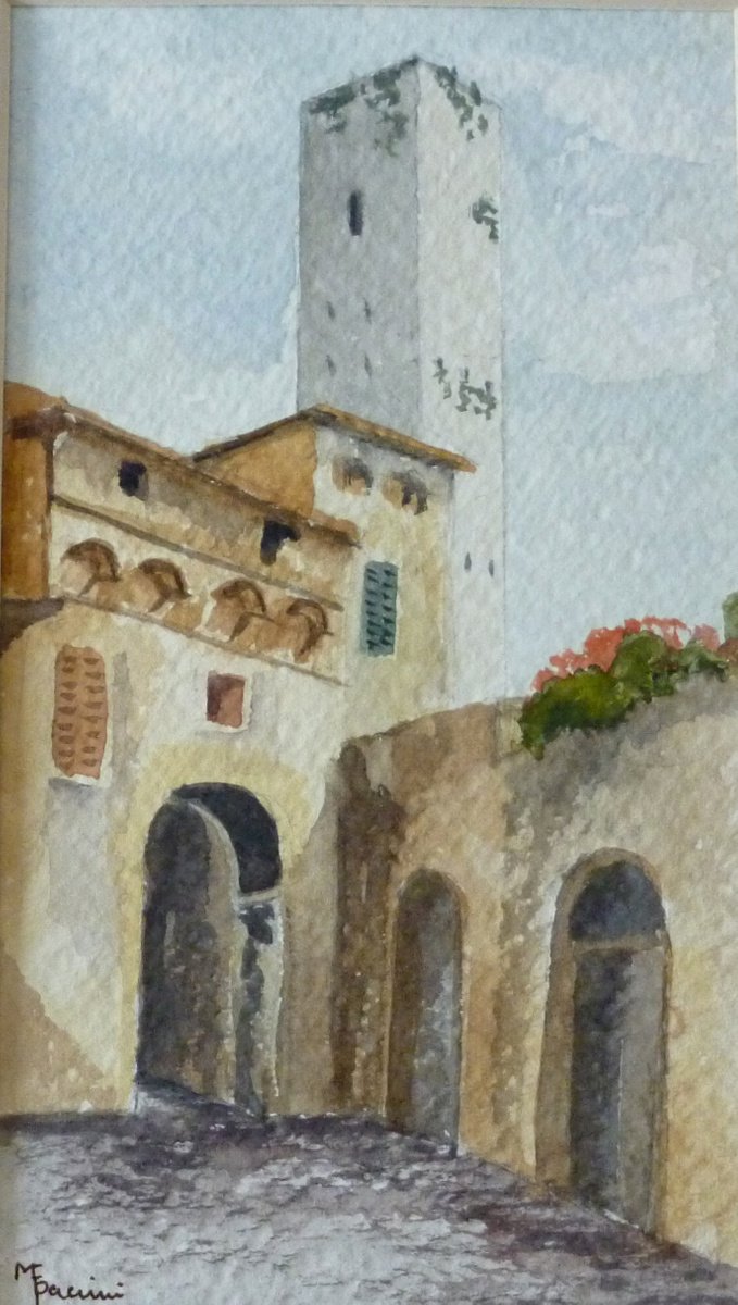 San Gimignano, Tuscany by Maddalena Pacini