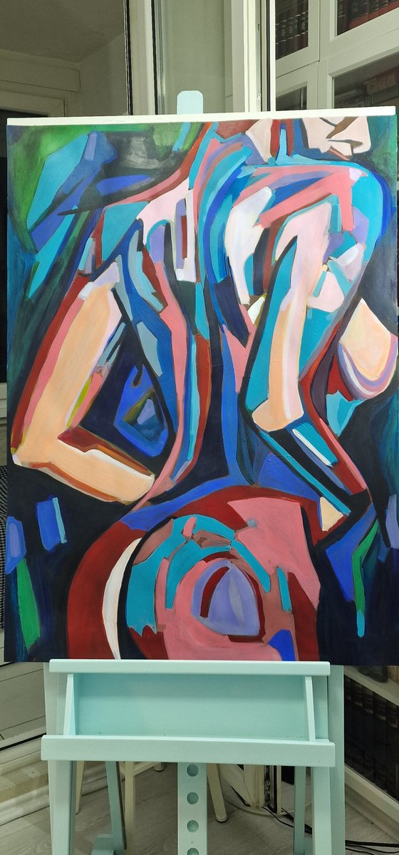 Nude Abstract / 101 x 72 cm