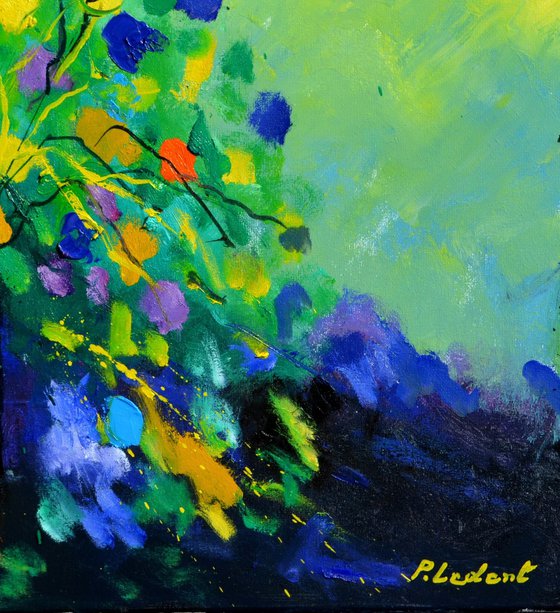 A colourful still life