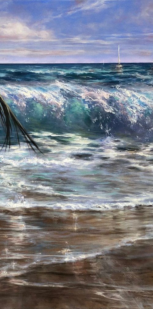 Seaglazed Shore by Alesia Yeremeyeva