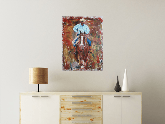 Cowboy I... /  ORIGINAL PAINTING