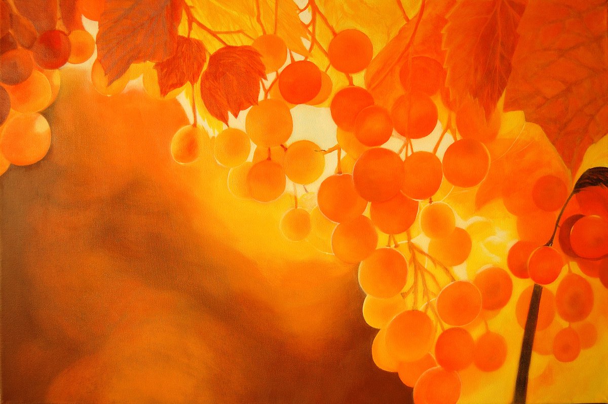 Golden grape by Roberto Mutti