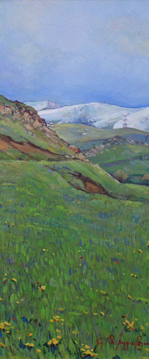 Green Highlands by Aramayis Khlghatyan