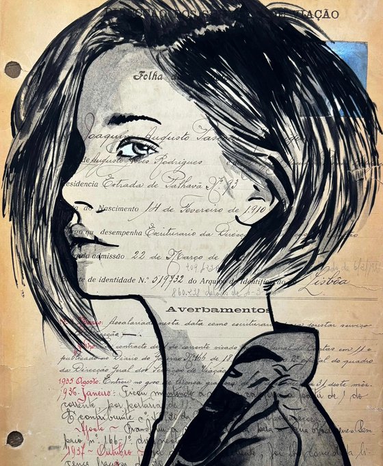 The text of the face