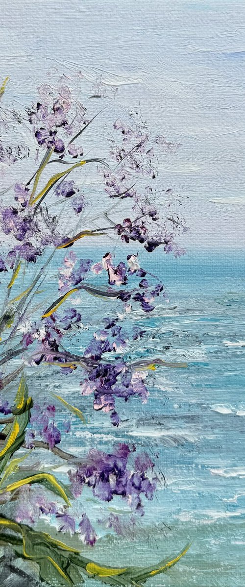 Waves and Flowers by Tanja Frost