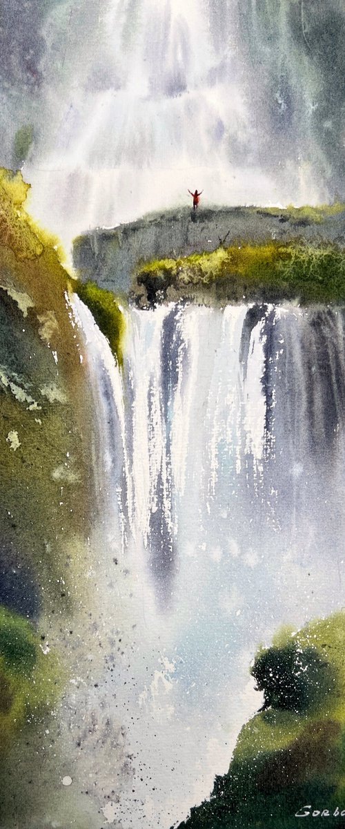 Iceland Waterfalls by Eugenia Gorbacheva