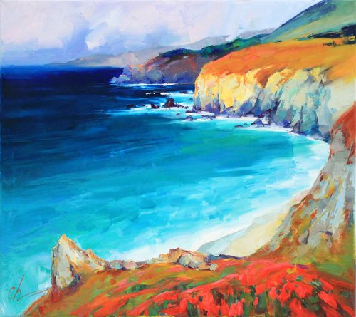 Coast Monterey by Sergei Chernyakovsky