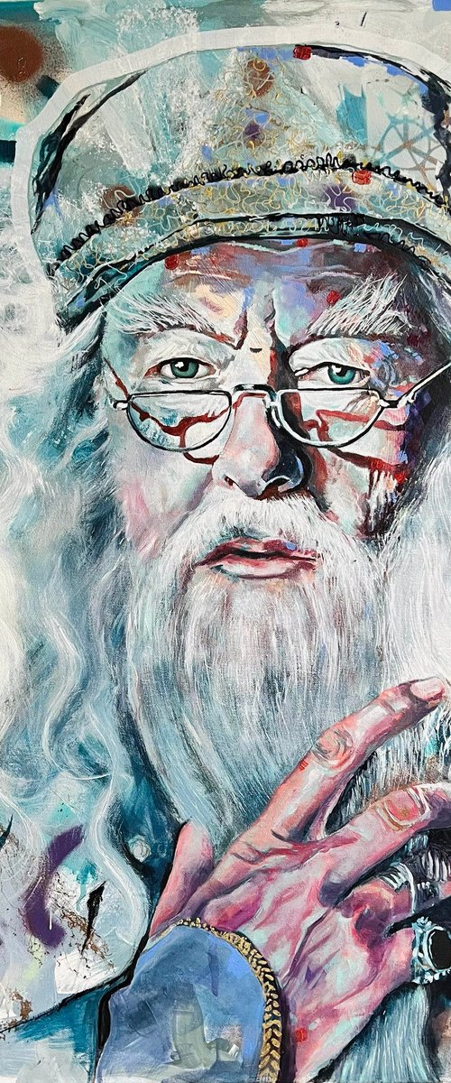 Iconic - Dumbledore, Michael Gambon by Kirsten Todd