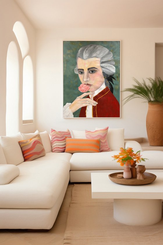 The Enigma of the Flower - Art-Deco