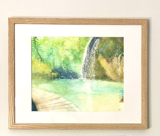 Tropical Waterfall
