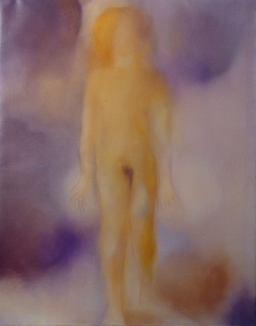 Ephemera, oil on canvas 73x92 cm by Frederic Belaubre
