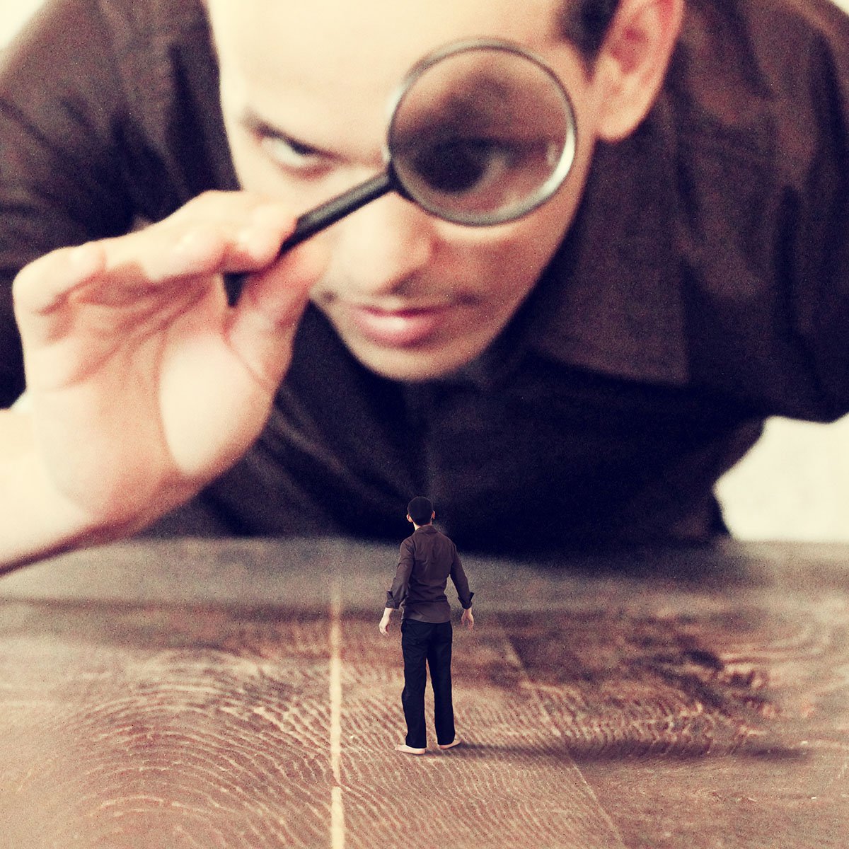 Surrealistic Abstract Photograph By Achraf Baznani, 13 X 13, Human Being, Original Artwork