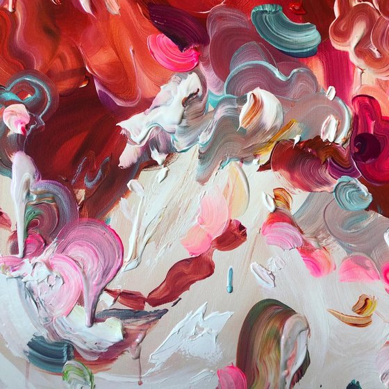 'Ignis avem' - 72x36"