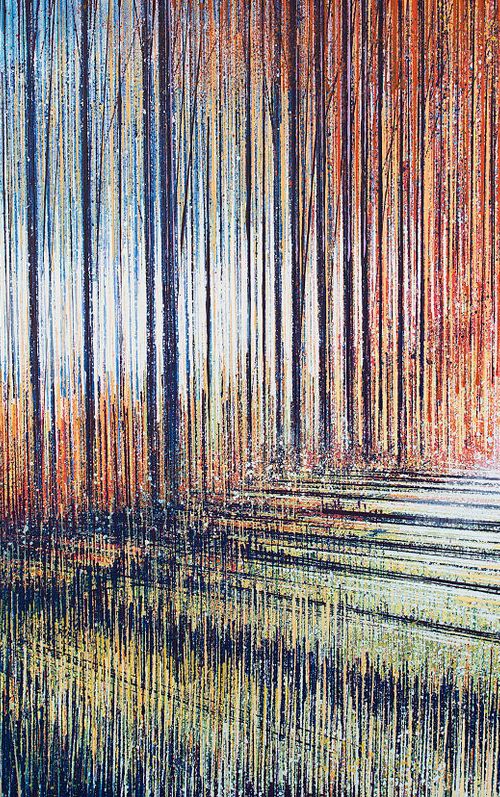 Afternoon Light Through Autumn Trees by Marc Todd