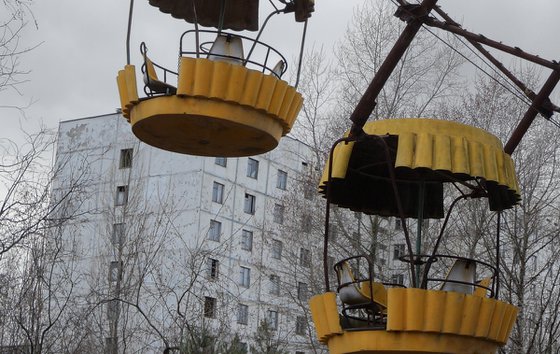 #47. Pripyat Ferris wheel 1 - XL size