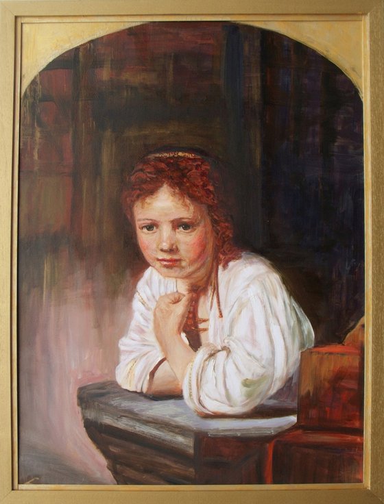 Girl at a Window