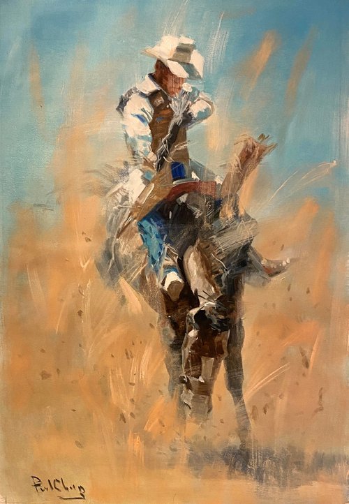 The Art Of Rodeo No.55 by Paul Cheng