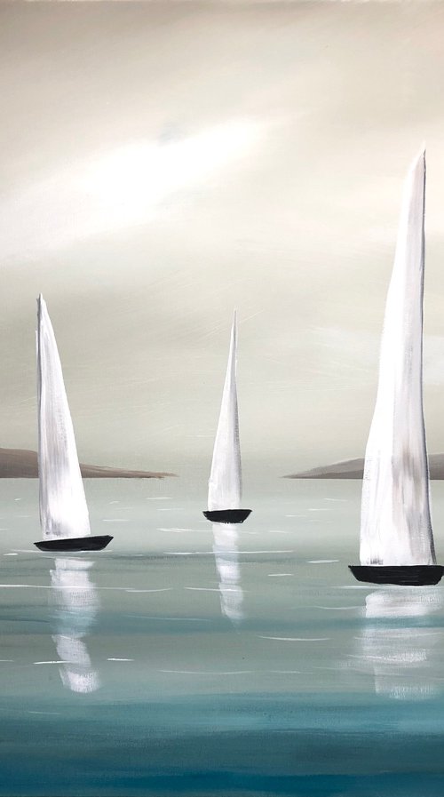 White Regattas by Aisha Haider