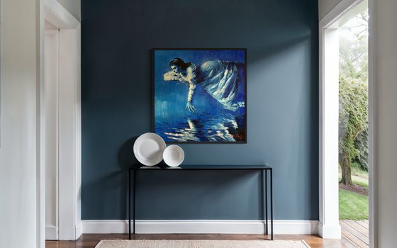 Mirror of the Blue Night