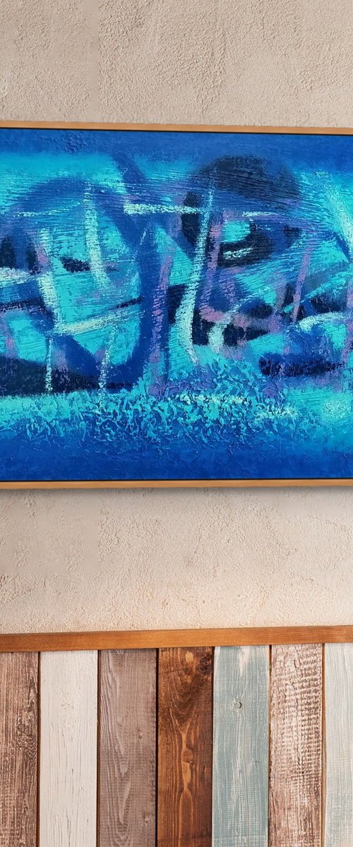 Intense Ultramarine by Evgen Semenyuk