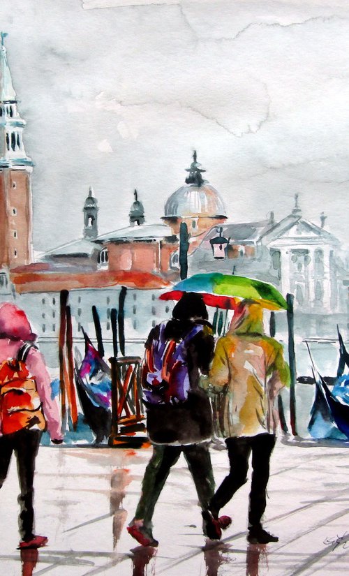 Rainy day in Venice by Kovács Anna Brigitta