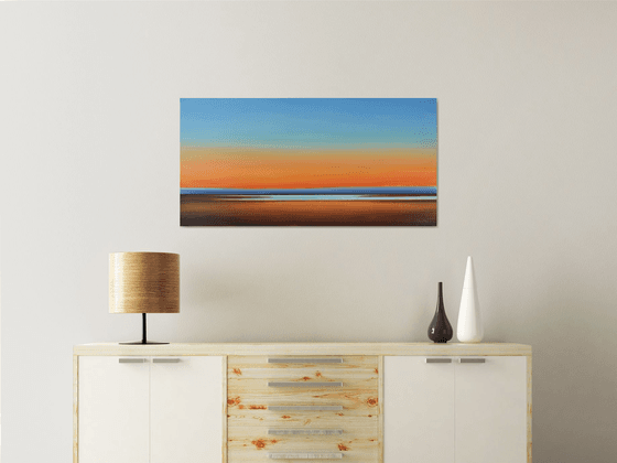 Vibrant Sky - Colorful Abstract Landscape