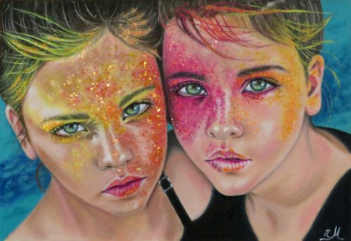 "Illuminated by colors" by Monika Rembowska