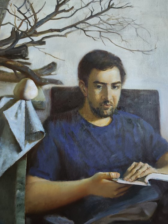 Portrait of the artist, Dmitry Zakunov