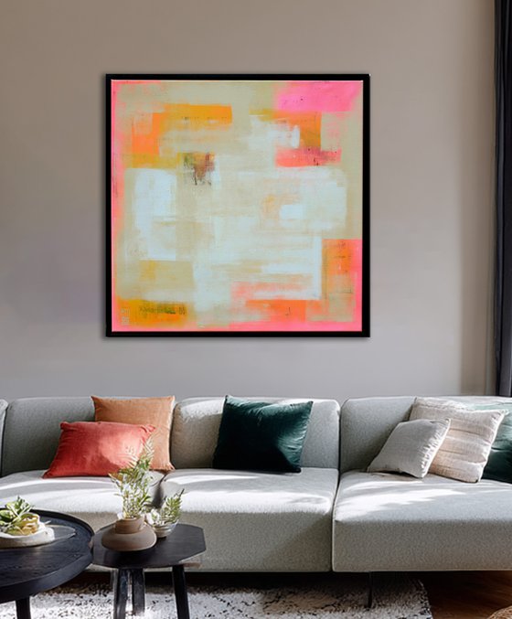 Untitled Yellow and sand