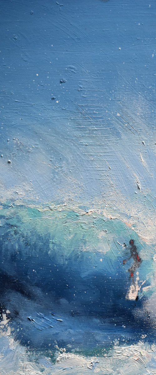 Hollow liquid delight by Trevor Salisbury
