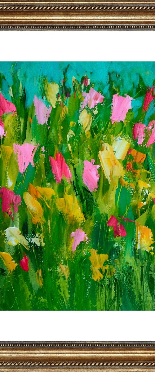 Tulip Field III by Jan Rippingham