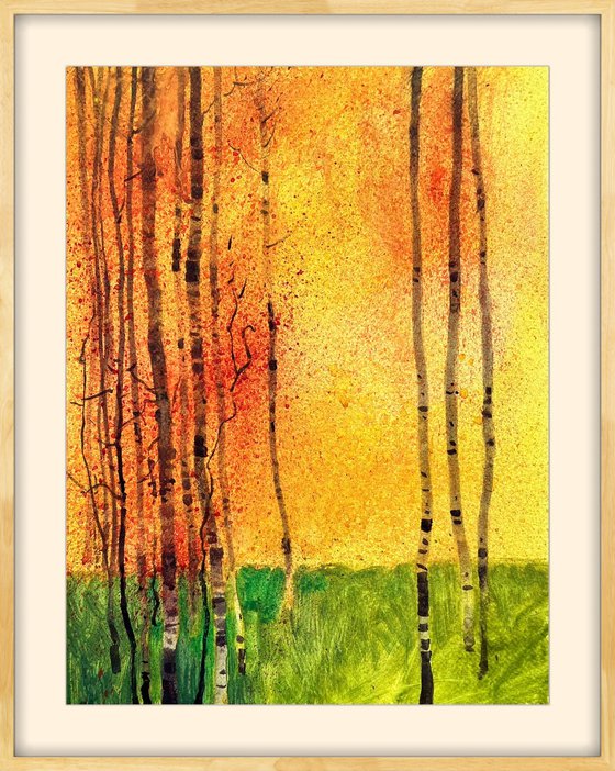 Birches series #1