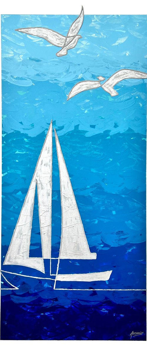 "SAILING II" by Lisbeth Ascanio