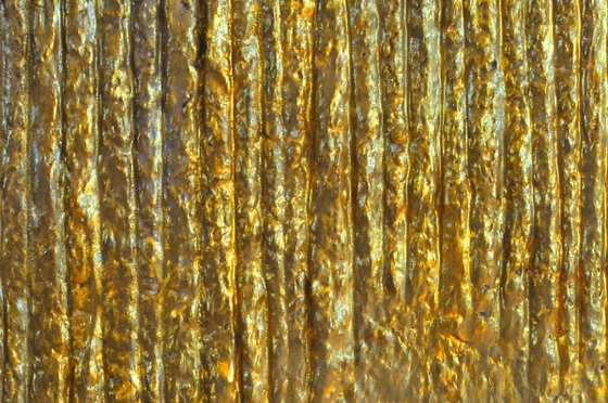 Abstract Original Painting with Gold Paint 60×120 cm