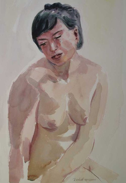 seated nude by Rory O’Neill