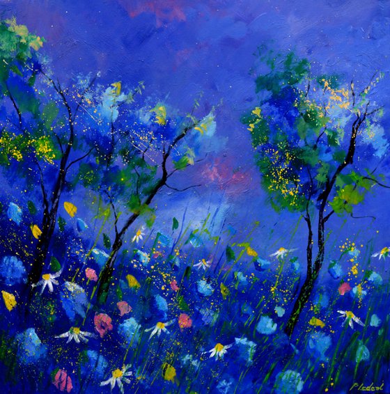 Blue magic wood