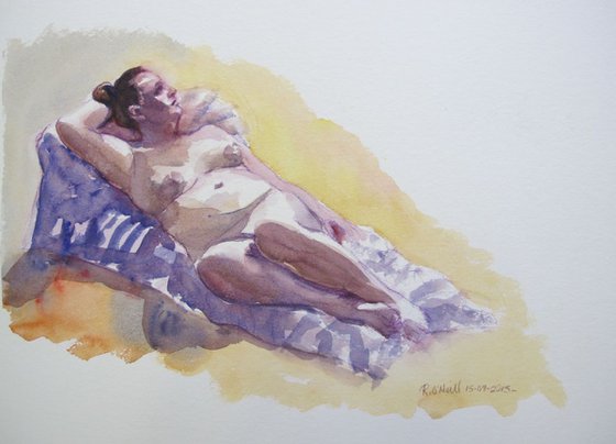 reclining female nude