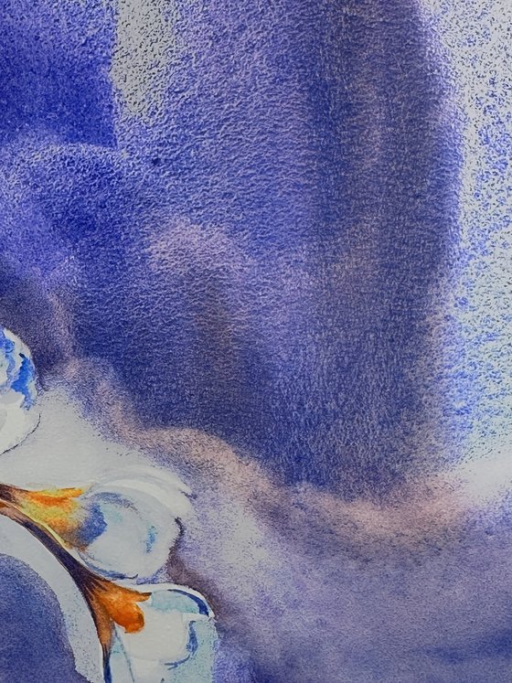 Aqua: Crocuses Before Spring