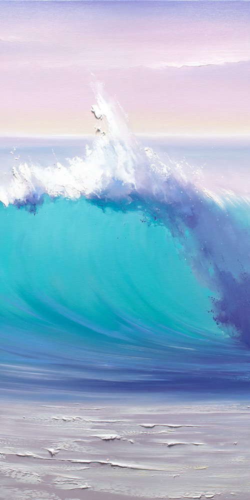 Turquoise Ocean Overture by Bozhena Fuchs
