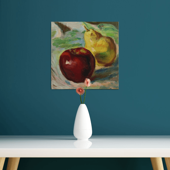 Apple and pear