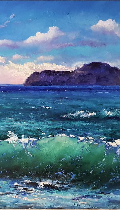 Green Wave by Olga Egorov