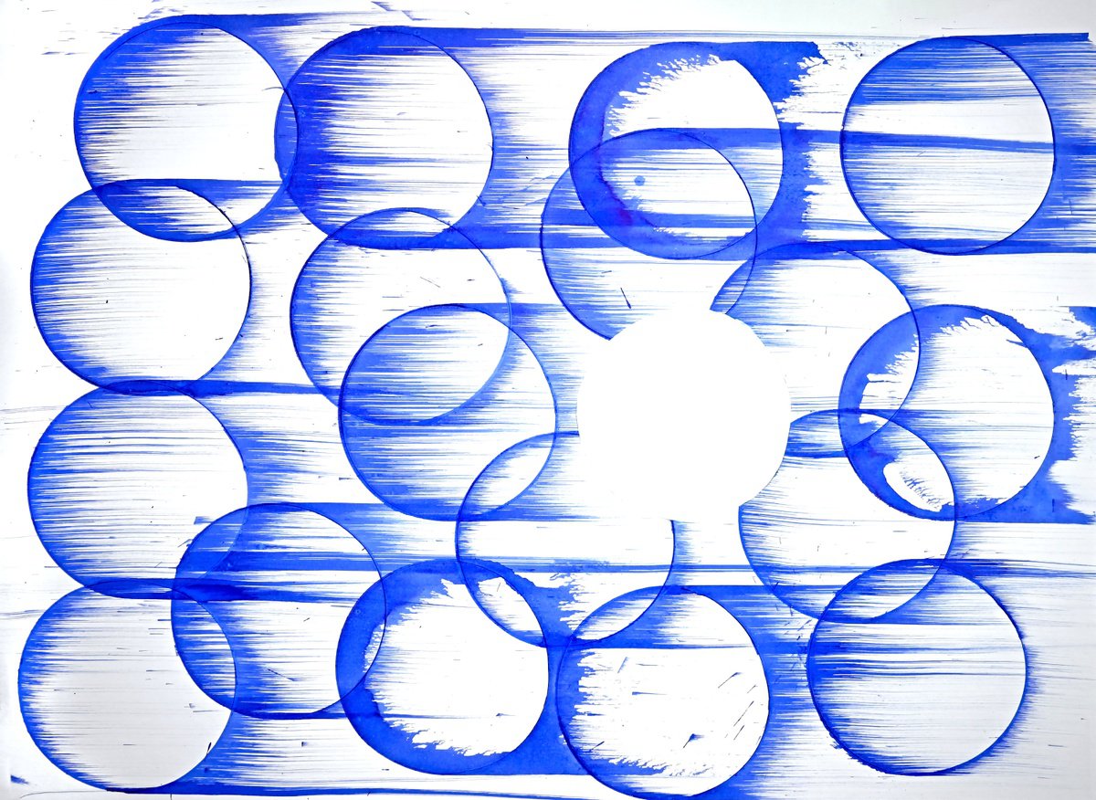 Abstract Ink Drawing , Circumfierce By Sumit Mehndiratta, 30 X 22, Artwork For Sale On Artfinder