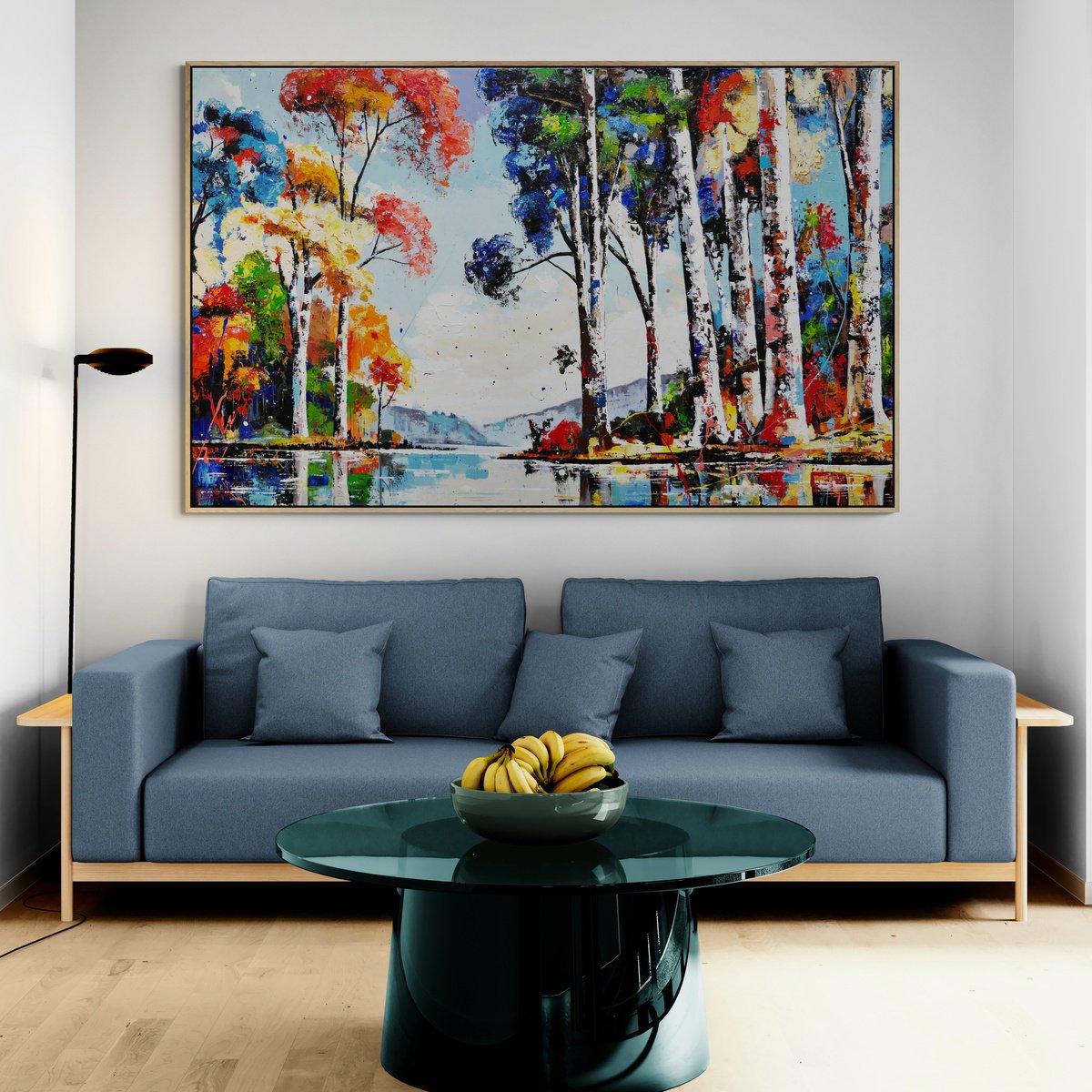 Serenity Point By Franko, 64 X 41, Artwork For Sale On Artfinder