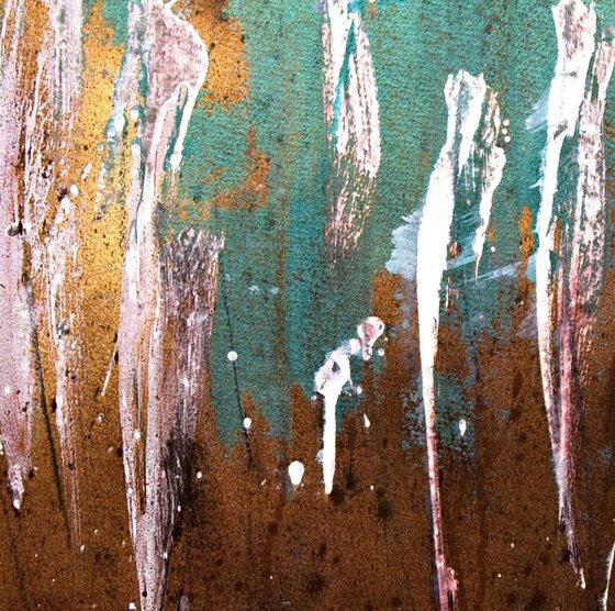 Moorland Pond with Flowers