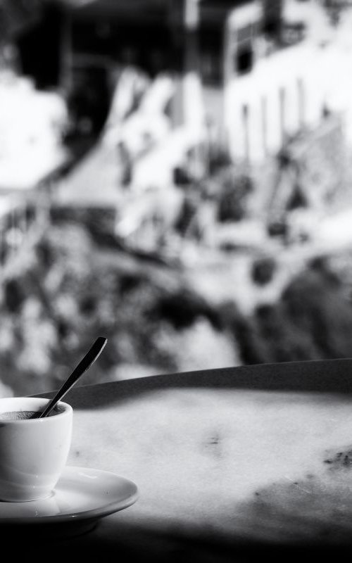 Coffee @ Santorini by Christian  Schwarz