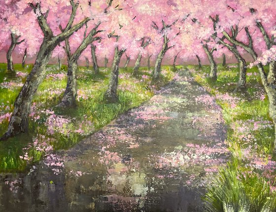 Under Blossom Trees